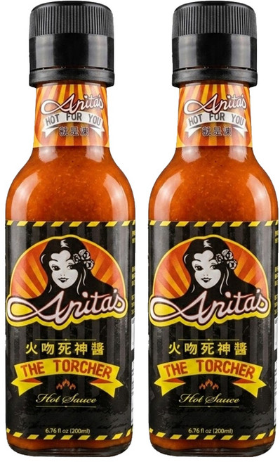 Anita's 安妮塔 火吻死神醬 五辛素, 200ml, 2瓶