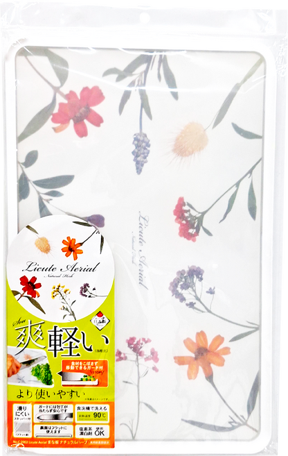 PEARL LIFE 珍珠金屬 Licute Aerial 雙面輕量型砧板, 花草, 1個