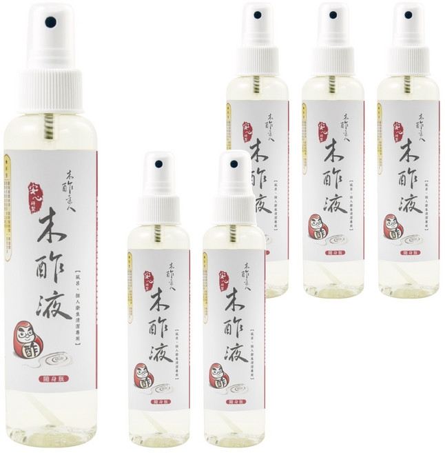 DAWOKO 木酢達人 精餾木酢液原液, 150g, 6瓶