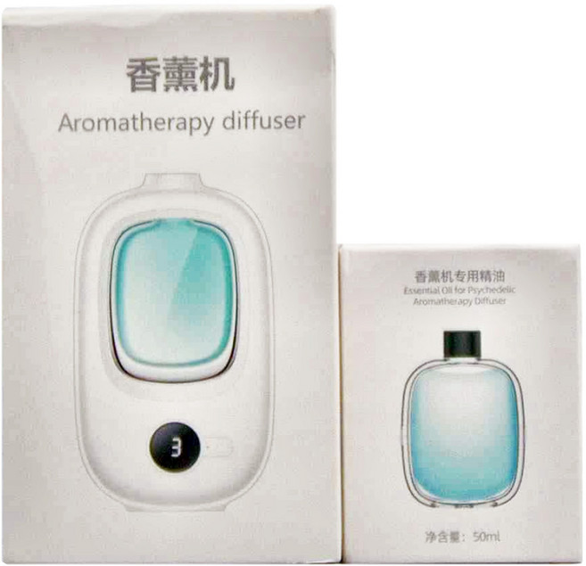 蘿林嚴選 擴香瓶自動噴霧機 + 精油, 白色, 1組