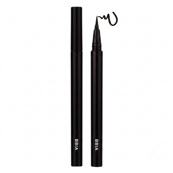 BBIA 魅雅 台灣公司貨 超持久抗暈柔細眼線液筆 0.6g, 01 Sharpen Black, 1件