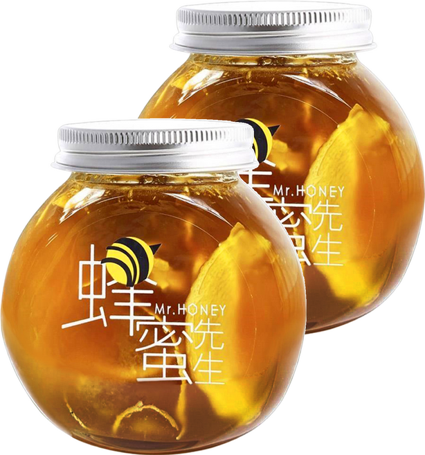 Mr.HONEY 蜂蜜先生 蜂蜜漬竹薑, 240g, 2罐