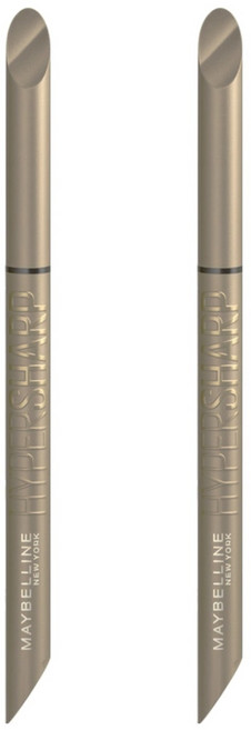 MAYBELLINE 媚比琳 台灣公司貨 36H極限持久激細抗暈眼線液 0.4g, 冷萃裸棕, 2件