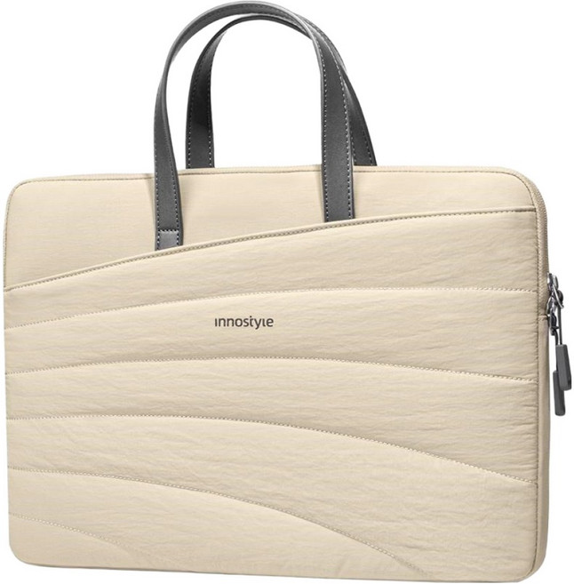 Innostyle CarryLite Slim系列 專利防摔收納筆電手提包 S600-14, 卡其色, 1個