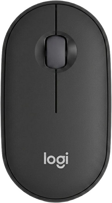 logitech 羅技 Pebble M350s Bluetooth 靜音 多裝置切換 滑鼠 石墨灰 MR0103