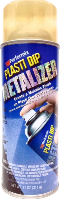 PLASTI DIP 消光漆 噴膜考漆 311g, 1瓶, 金屬金