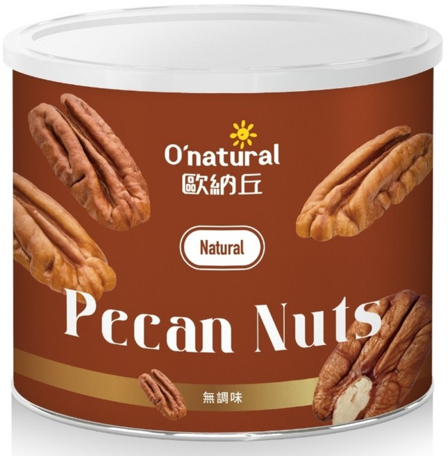 O'natural 歐納丘 純天然美國胡桃, 150g, 1罐