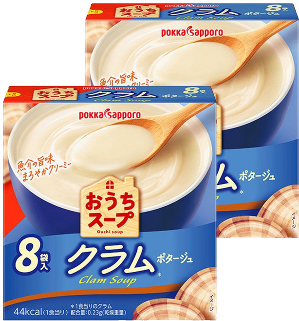 pokka sapporo 波卡 蛤蜊濃湯, 12g, 16包