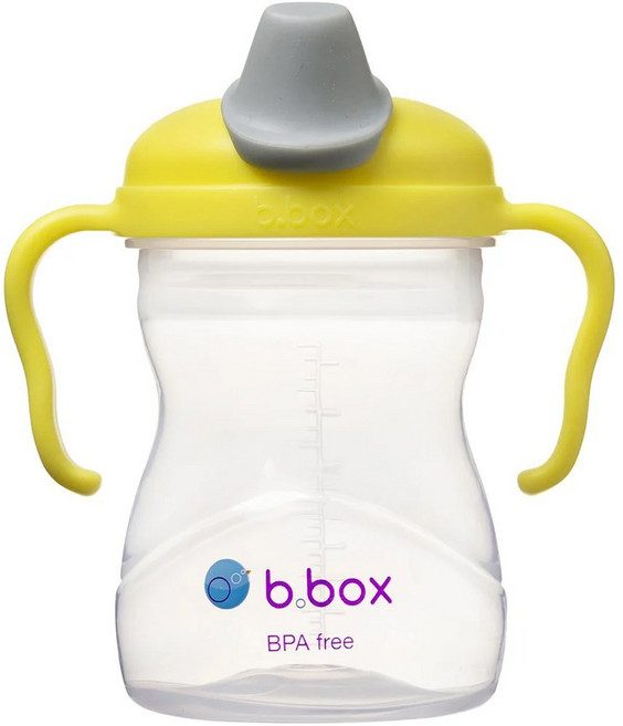 b.box 鴨嘴杯, 檸檬黃, 240ml, 1個