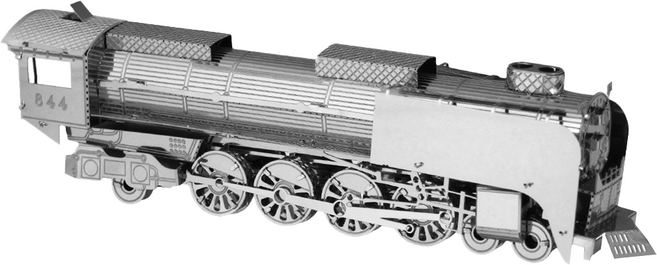 3D立體微型雕塑拼圖 蒸汽火車 32片 2片裝 1組