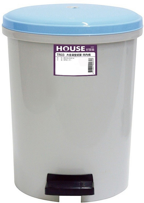 HOUSE 好室喵 金滿堂踏式紙簍 無內桶 顏色隨機