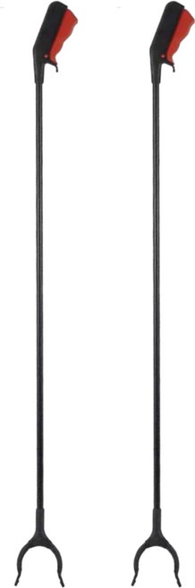 居家萬用夾 100cm, 2支, 黑色