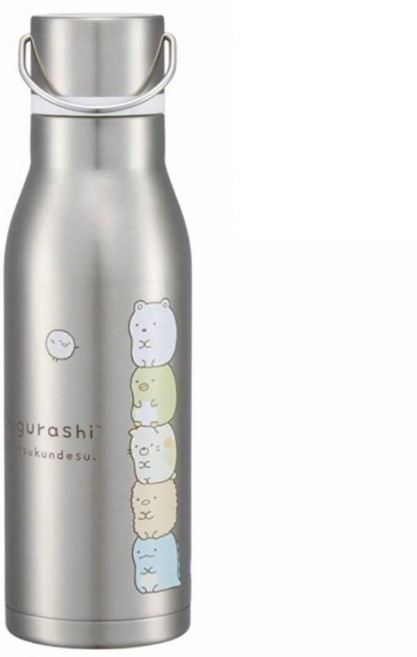 Skater 不鏽鋼水壺, 角落生物, 600ml, 1個