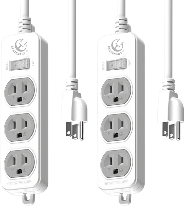 CENTENARY 成電牌 1切3座3P 延長線 CT-3139B, 4.5m, 單色, 2條