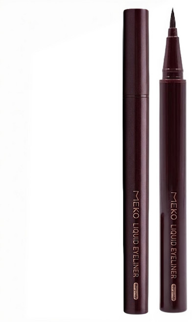 MEKO 絕色媚眼防水眼線液筆 Y-065 0.7g, 03玫瑰棕, 1支