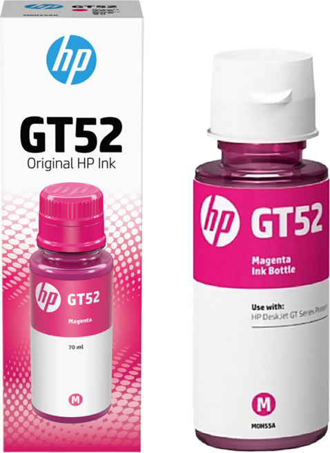 hp 惠普 GT52 原廠墨水 M0H55AA, 洋紅色, 1瓶