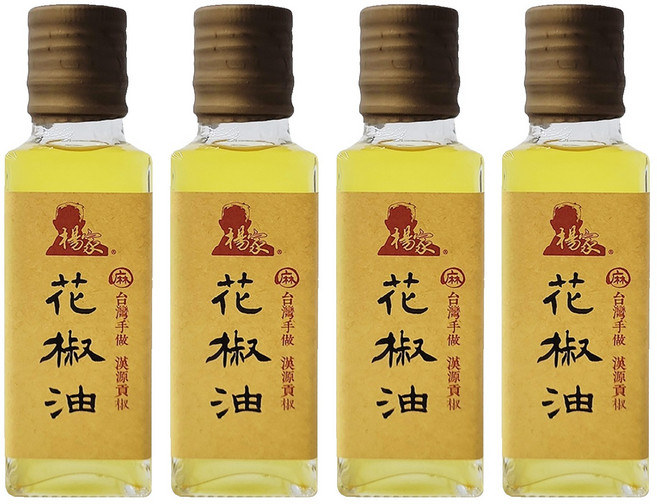 楊家 手作花椒油, 100ml, 4瓶