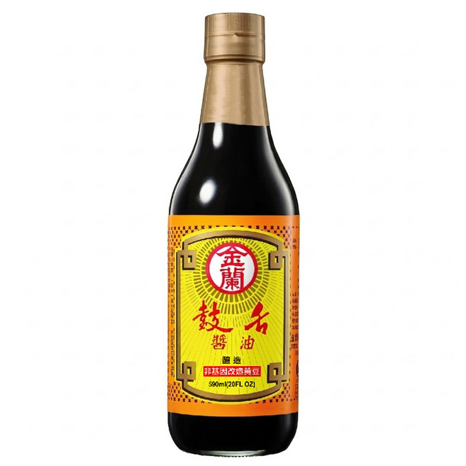 KIMLAN 金蘭 鼓舌醬油, 590ml, 1瓶