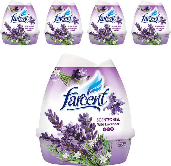 farcent 花仙子 花語香膏, 薰衣草, 200g, 5個
