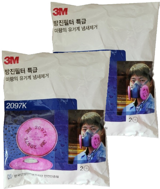 3M 防塵過濾網2097k, 2個