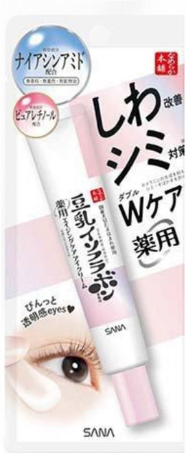 SANA 莎娜 豆乳美肌 潤澤亮眼眼霜, 20g, 1件