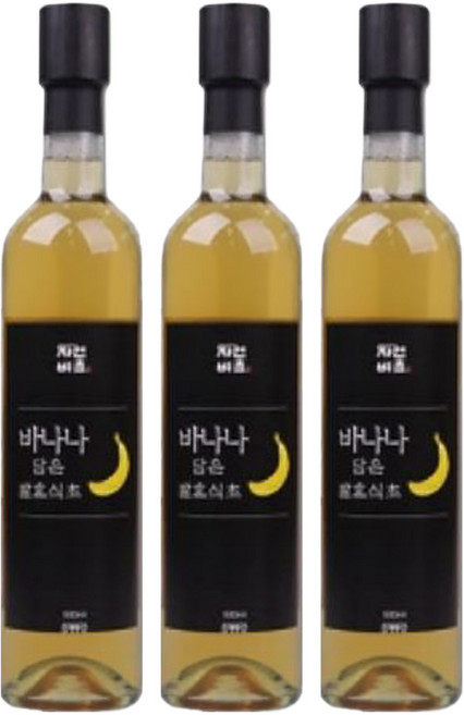Jayeonbicho 香蕉醋, 500ml, 3個