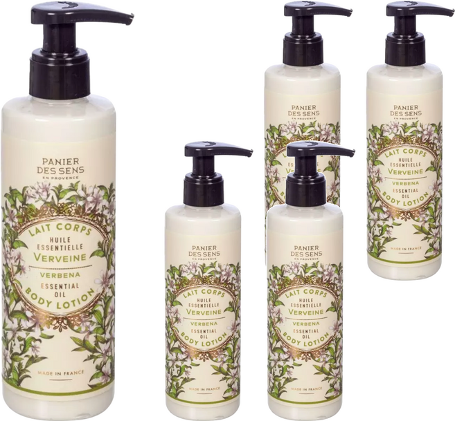PANIER DES SENS 潘堤香頌 保濕身體乳液 馬鞭草, 250ml, 5瓶