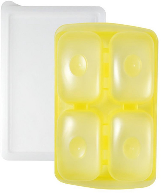 Bebelock 副食品連裝盒 150g 4格, 顏色隨機, 1入, 150ml