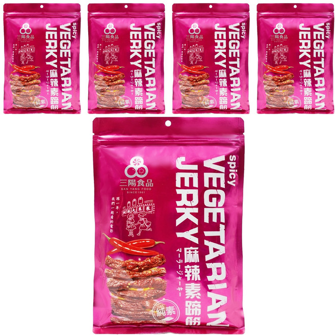 三陽食品 麻辣素蹄筋, 250g, 5包