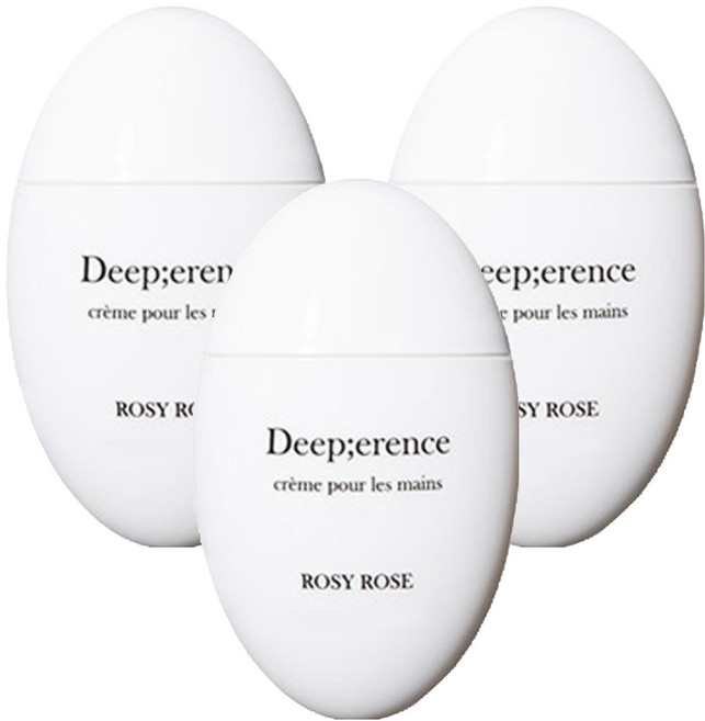 Deep erence 香氛護手霜 玫瑰玫瑰, 50ml, 3個