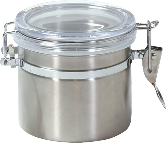 PEARL LIFE 珍珠金屬 不銹鋼密封罐 Satina Storage Container HB-6531, 530ml, 1個