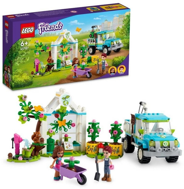 LEGO 41707 好朋友系列, 樹苗小卡車 Tree-Planting Vehicle, 1盒