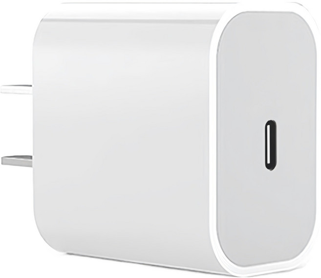 ANTIAN 20W PD快充 適用 iPhone 16/15/14 USB-C 1 Port 蘋果豆腐頭 充電頭 充電器 白色 1個