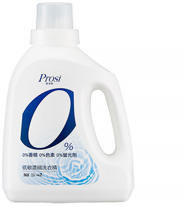 Prosi 普洛斯 低敏濃縮洗衣精 無香精 無螢光劑 添加植萃酵素, 1.5L, 1瓶