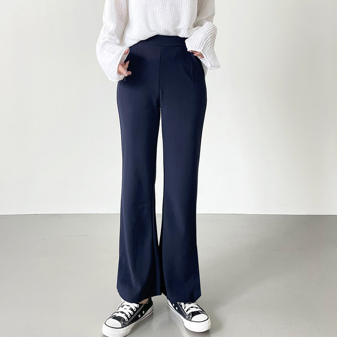 JAL BBA JEAN 女款夏季彈性喇叭長褲