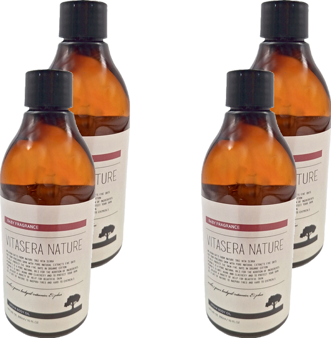 AROHATRiZ 身體精油 寶寶棉香, 300ml, 4瓶
