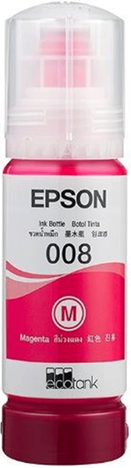 EPSON 008正品墨瓶 T06G350 70ml, 紅色, 1個