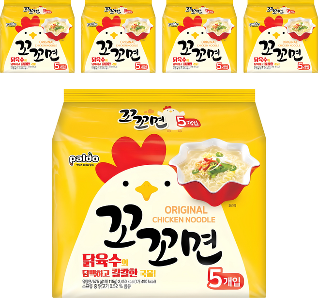 KOKOMEN 咕咕雞湯麵 115g, 25包
