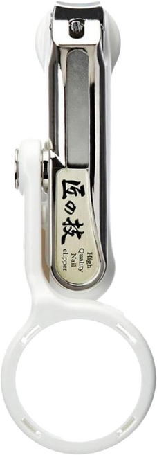 GREEN BELL 綠鐘 TakumiNoWaza 匠之技 放大鏡指甲剪 G1004, 白色, 1個