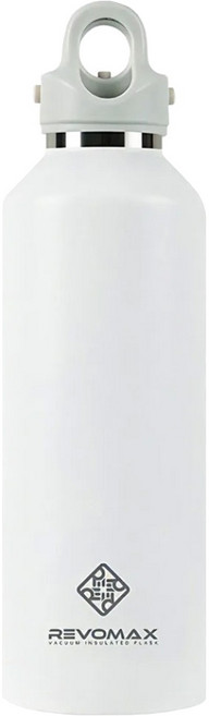 REVOMAX 銳弗 不鏽鋼秒開保溫瓶, 白色, 950ml, 1個
