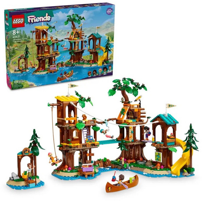 LEGO 42631 冒險營樹屋 Adventure Camp Tree House 8歲以上, 多色, 1盒