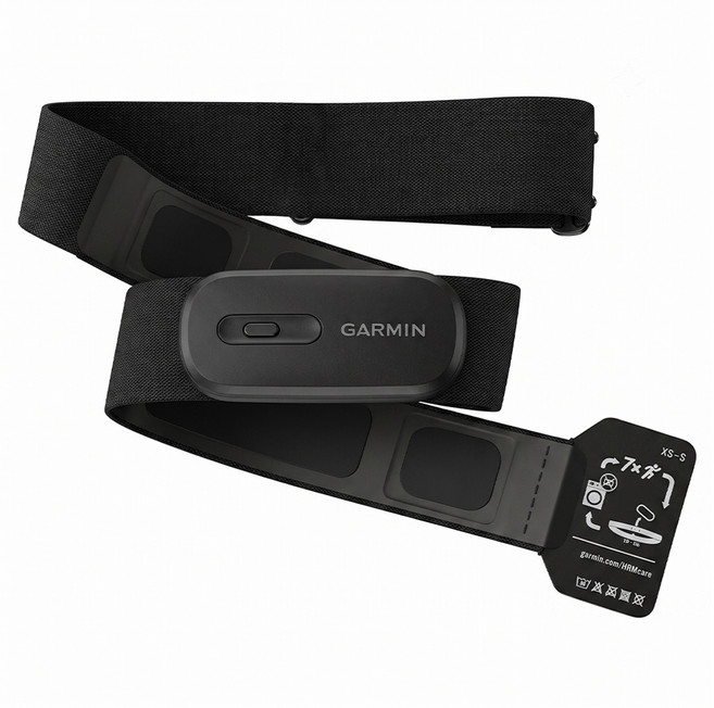 GARMIN HRM 200 心率感測器 XS~S, 黑色, 1個