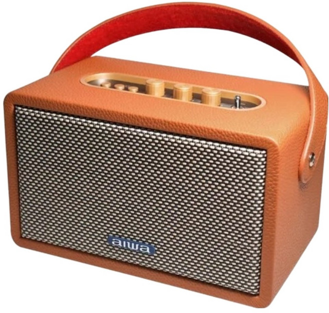 aiwa 愛華 藍芽音響 RS-X100 Natsukasii Pro, 棕色