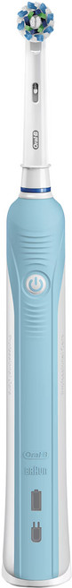 Oral-B 歐樂B 全新亮白3D電動牙刷, PRO500, 淺藍色, 1盒