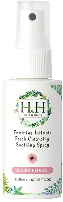 HH 草本新淨界 私密潔淨舒緩噴霧 清新花香, 1瓶, 50ml