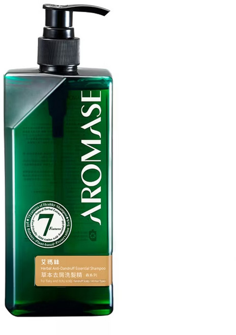 AROMASE 艾瑪絲 森系列 草本去屑洗髮精, 400ml, 1瓶