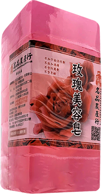 名品農產行 美容皂 玫瑰精油, 500g, 1組