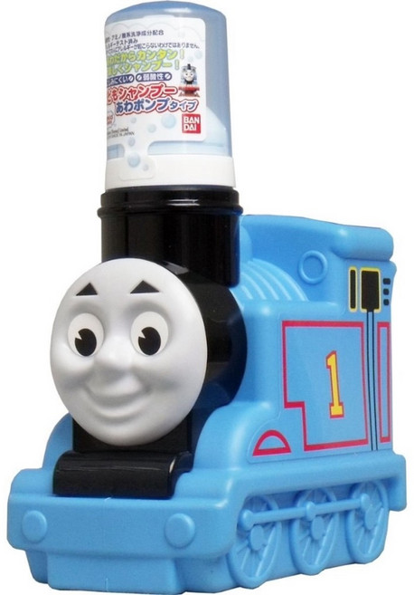 BANDAI 日本製 湯瑪士兒童造型 泡沫洗髮精, 250ml, 1瓶