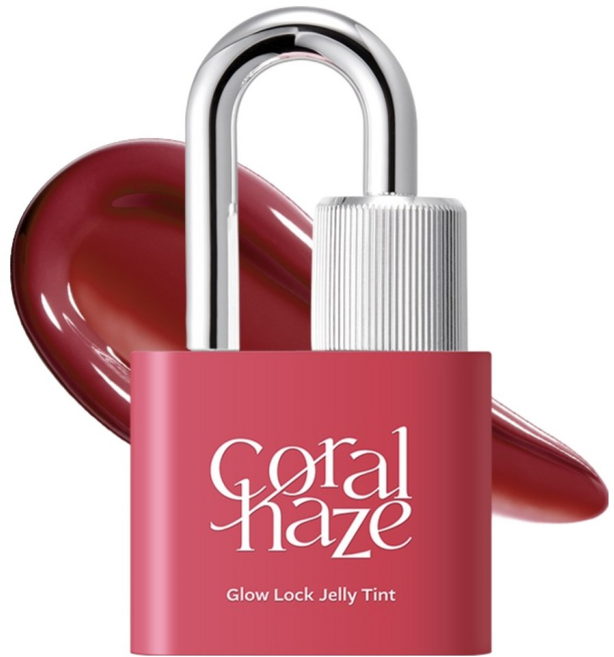 coralhaze 台灣公司貨 鎖水光彩唇釉 4g, 1個, 110 火熱辣椒