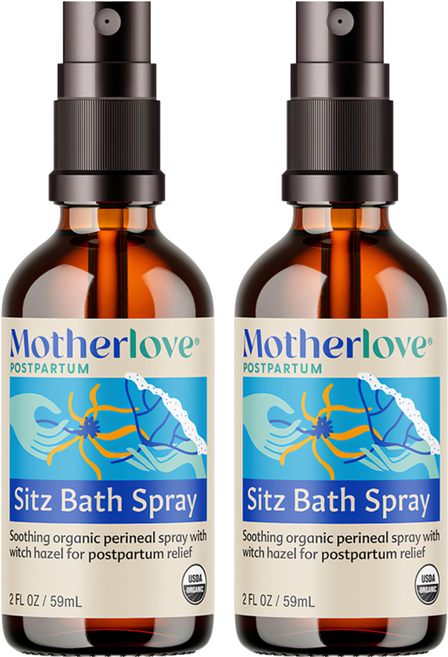 Motherlove 媽咪樂哺 天然草本舒緩噴霧, 2oz, 2瓶